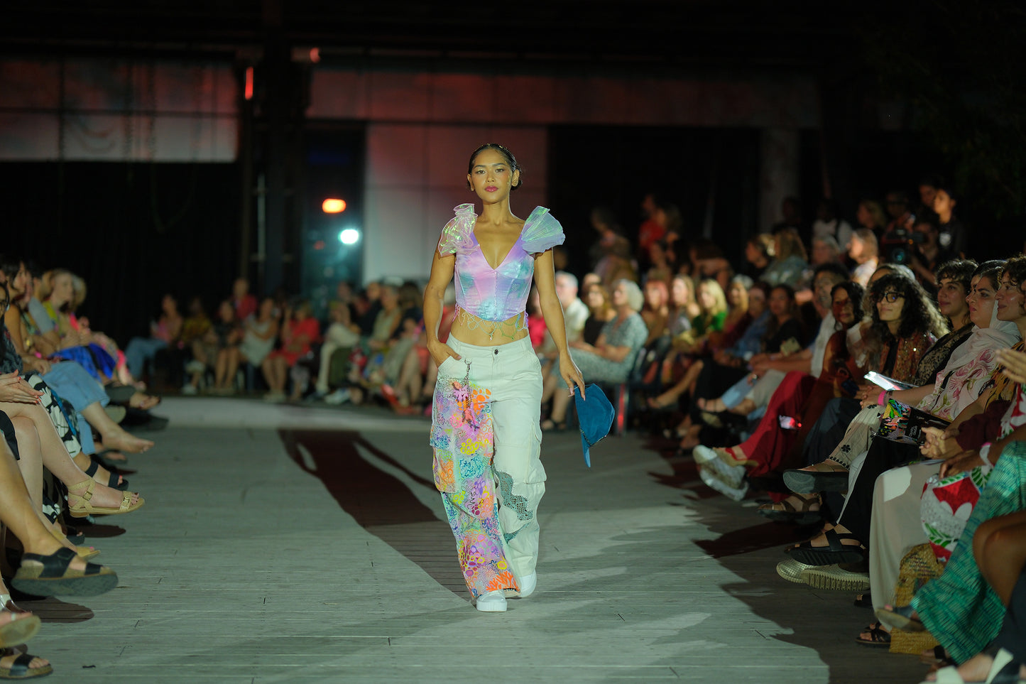 Country to couture runway look