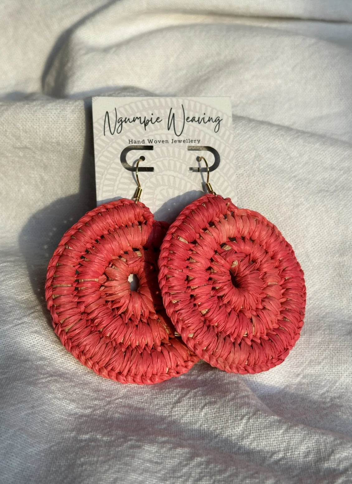 Ngumpie Weaving Earrings - Large