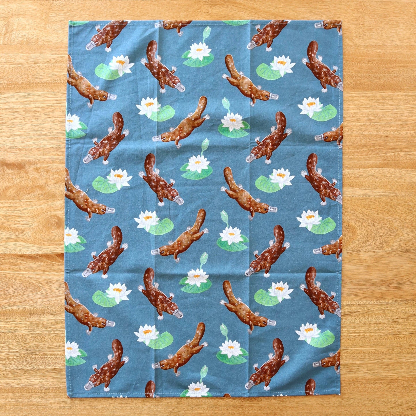 Australian Tea Towel - Platypus