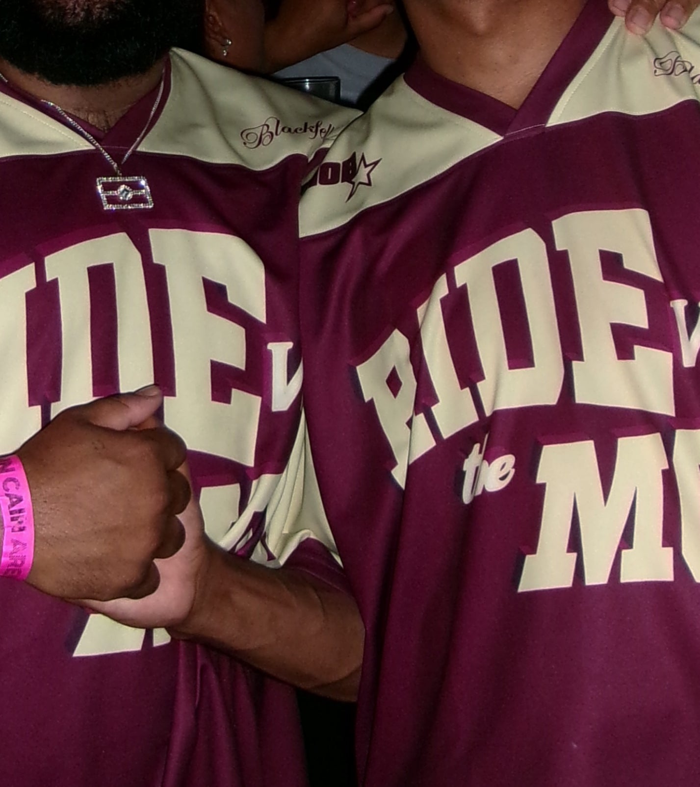 Ride with mob jersey
