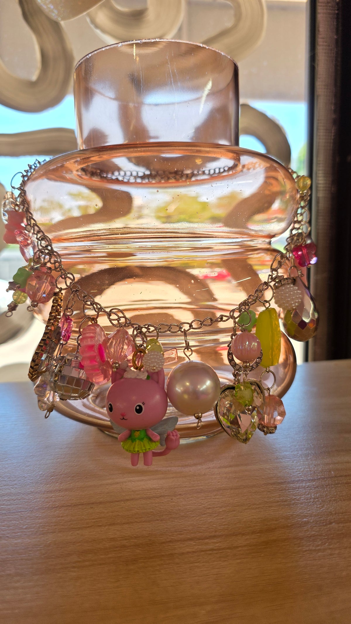 Kitty Fairy  trinket necklace