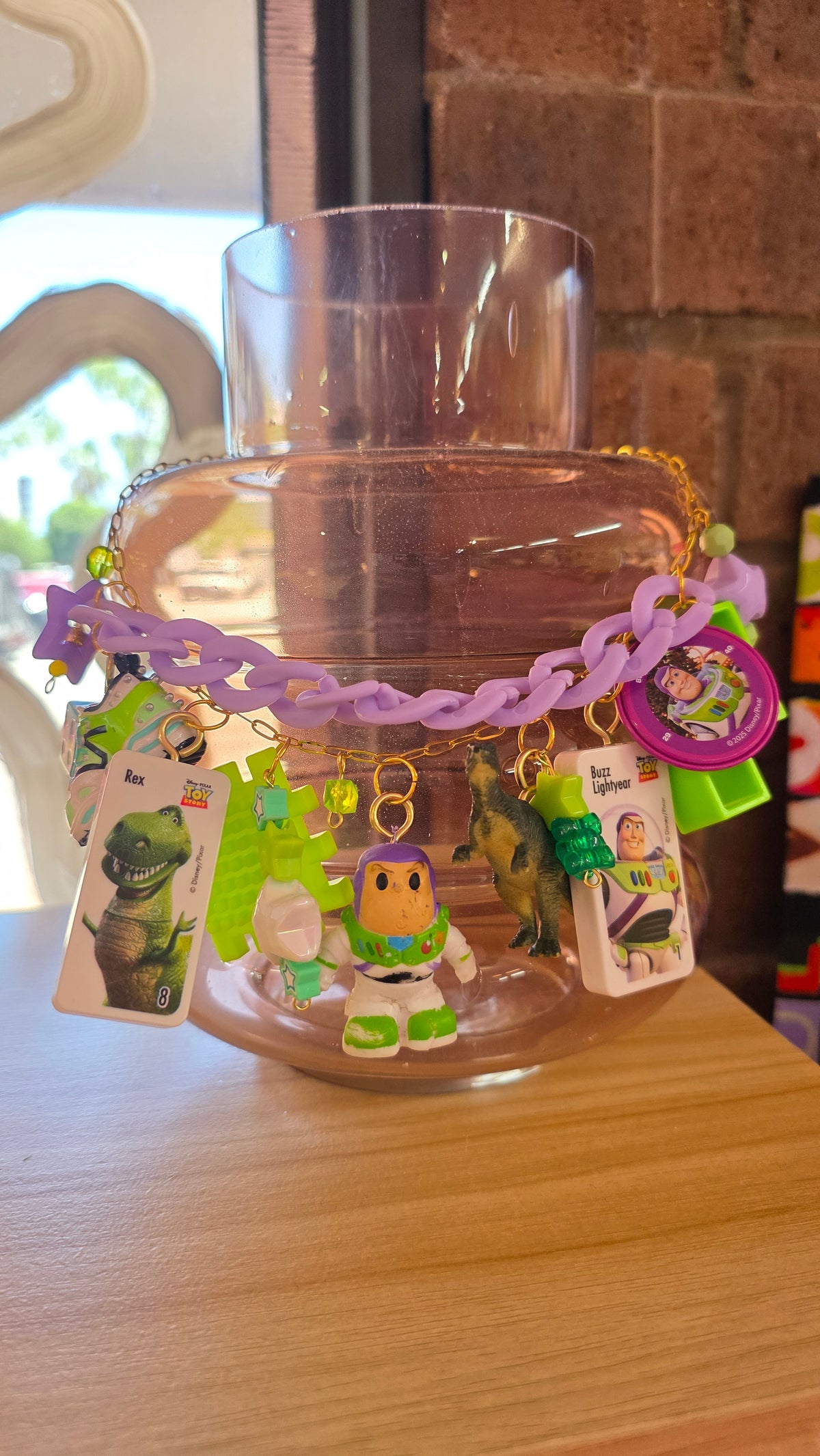 Buzz Lightyear trinket necklace