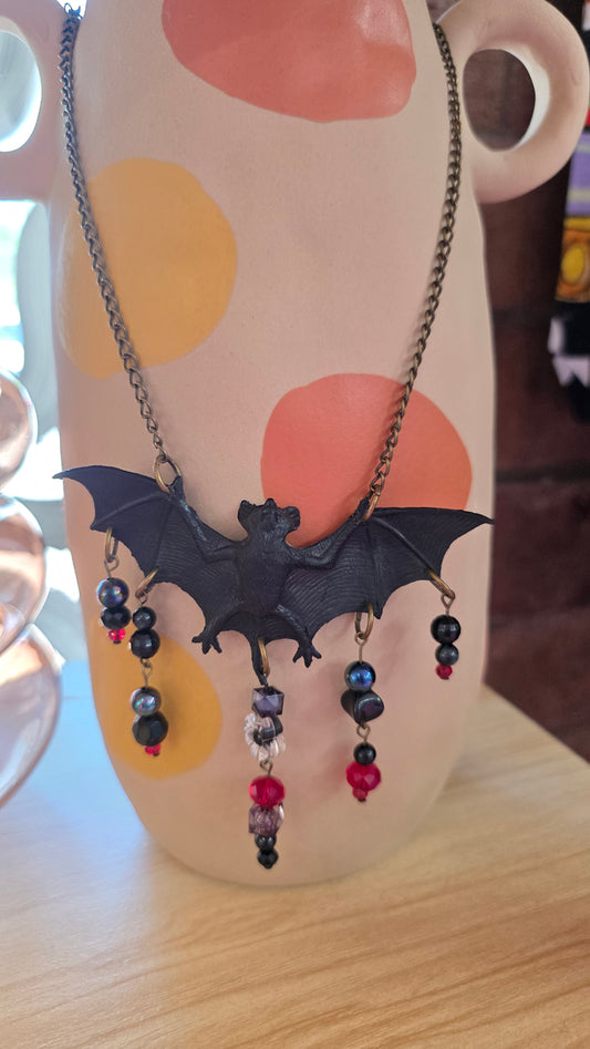 Bat necklace
