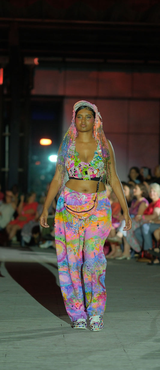 Country to couture runway look