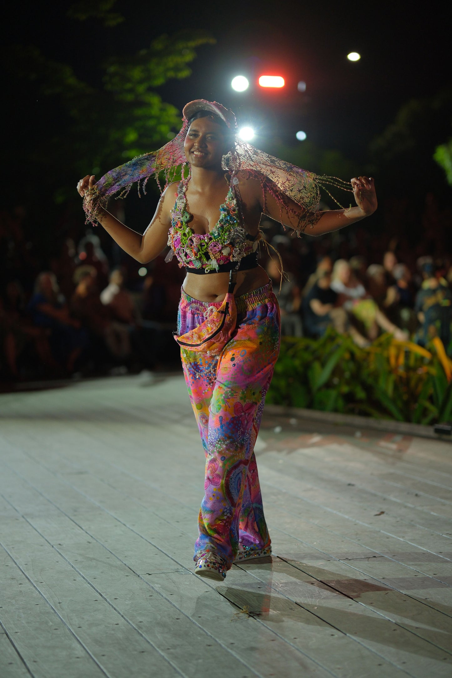 Country to couture runway look