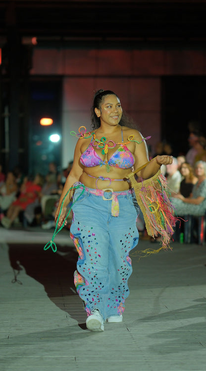Country to couture runway look