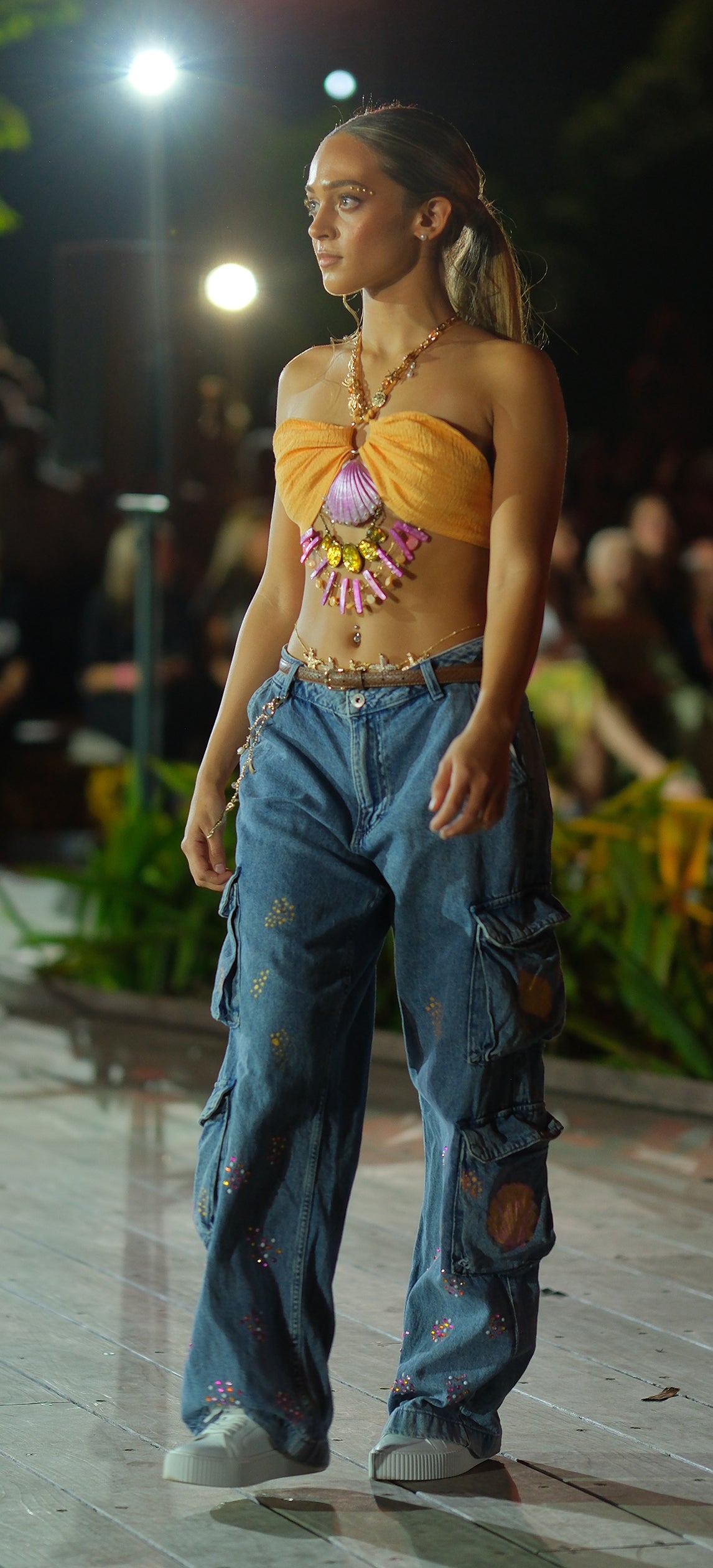 Country to couture runway look