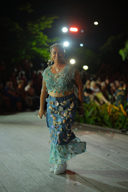 Country to couture runway look