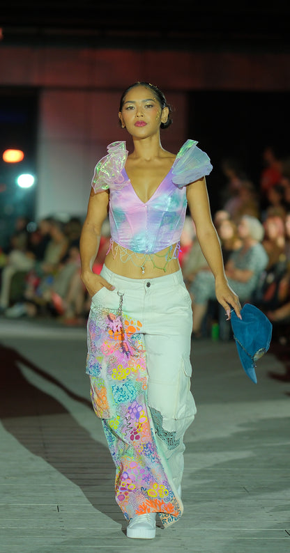 Country to couture runway look