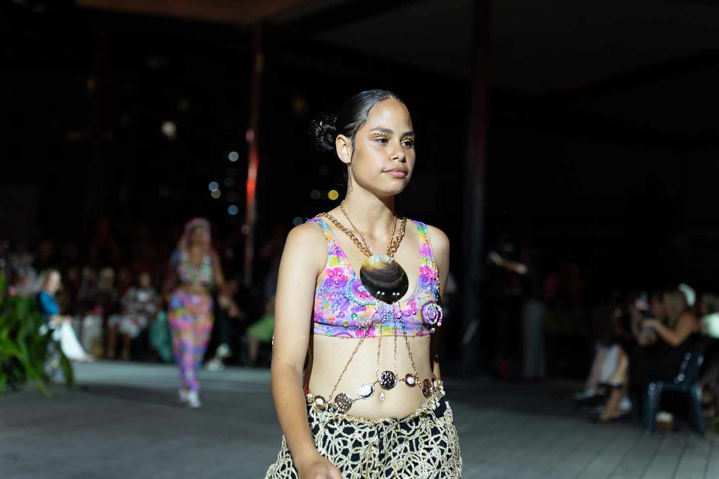 Country to couture runway look