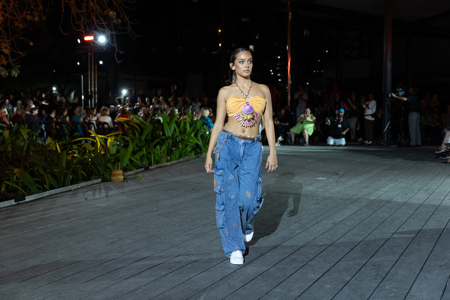 Country to couture runway look