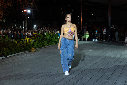 Country to couture runway look