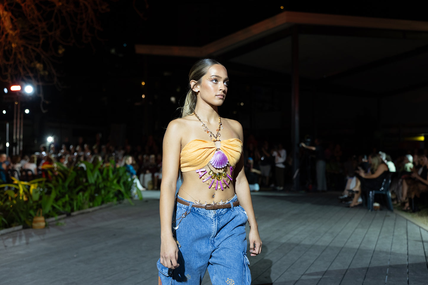 Country to couture runway look