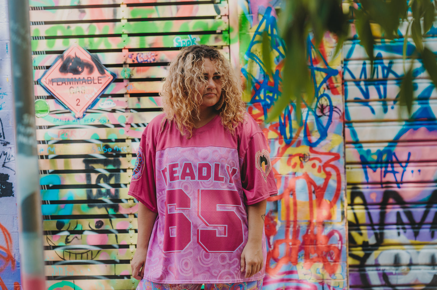 Deadly jersey Pink