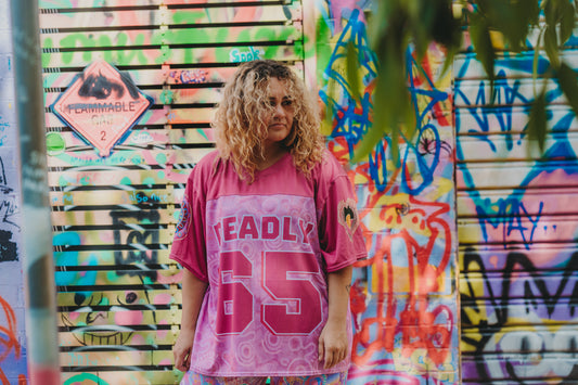 Deadly jersey Pink