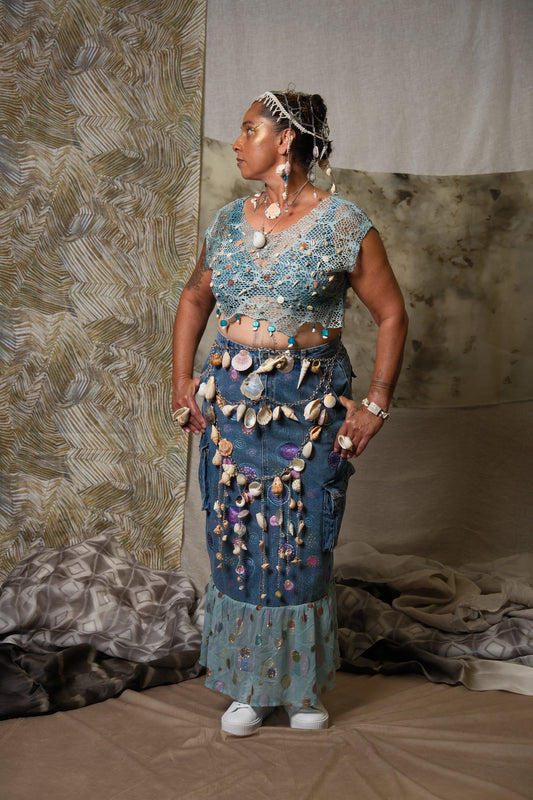 Country to couture runway look