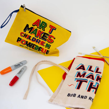 Art Makes Children Powerful Pencil Case x Bob and Roberta Sm