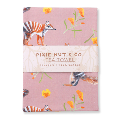 Australian Tea Towel - Numbat