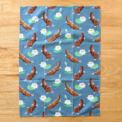 Australian Tea Towel - Platypus