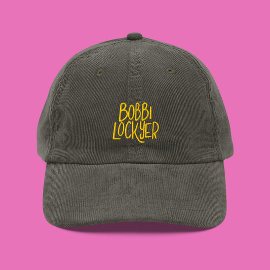 “Bobbi Lockyer” Vintage corduroy cap