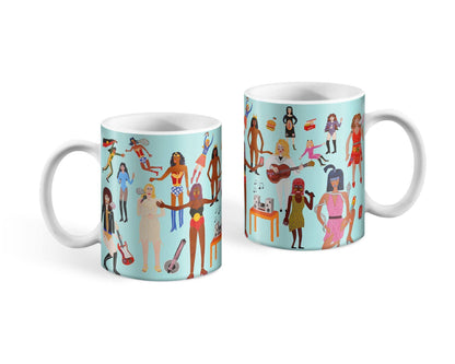 Wonder Woman's Wonderful World Mug x Kaylene Whiskey: Default