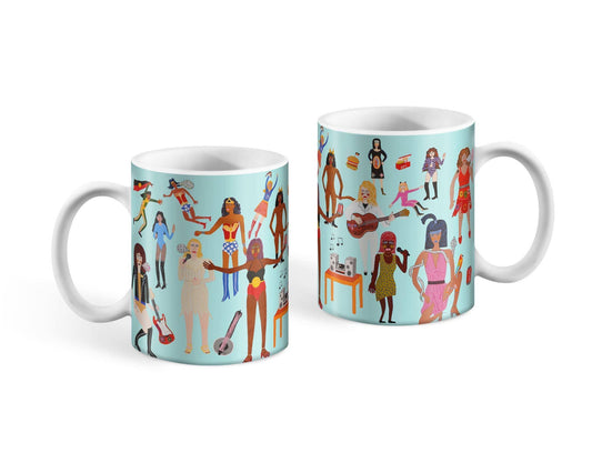 Wonder Woman's Wonderful World Mug x Kaylene Whiskey: Default