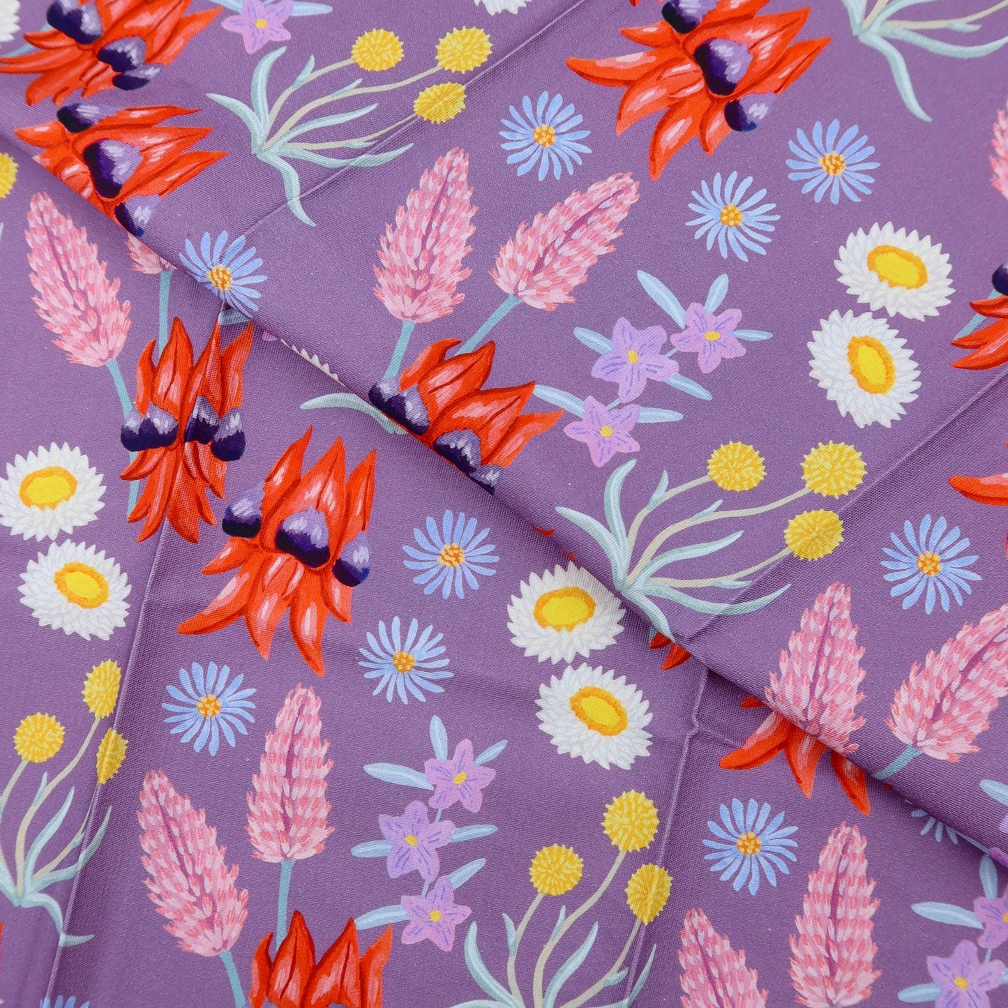 Australian Tea Towel - Desert Wildflower