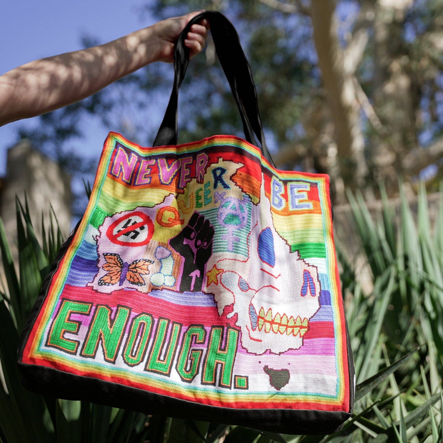 Never Be Enough Tote Bag x Paul Yore