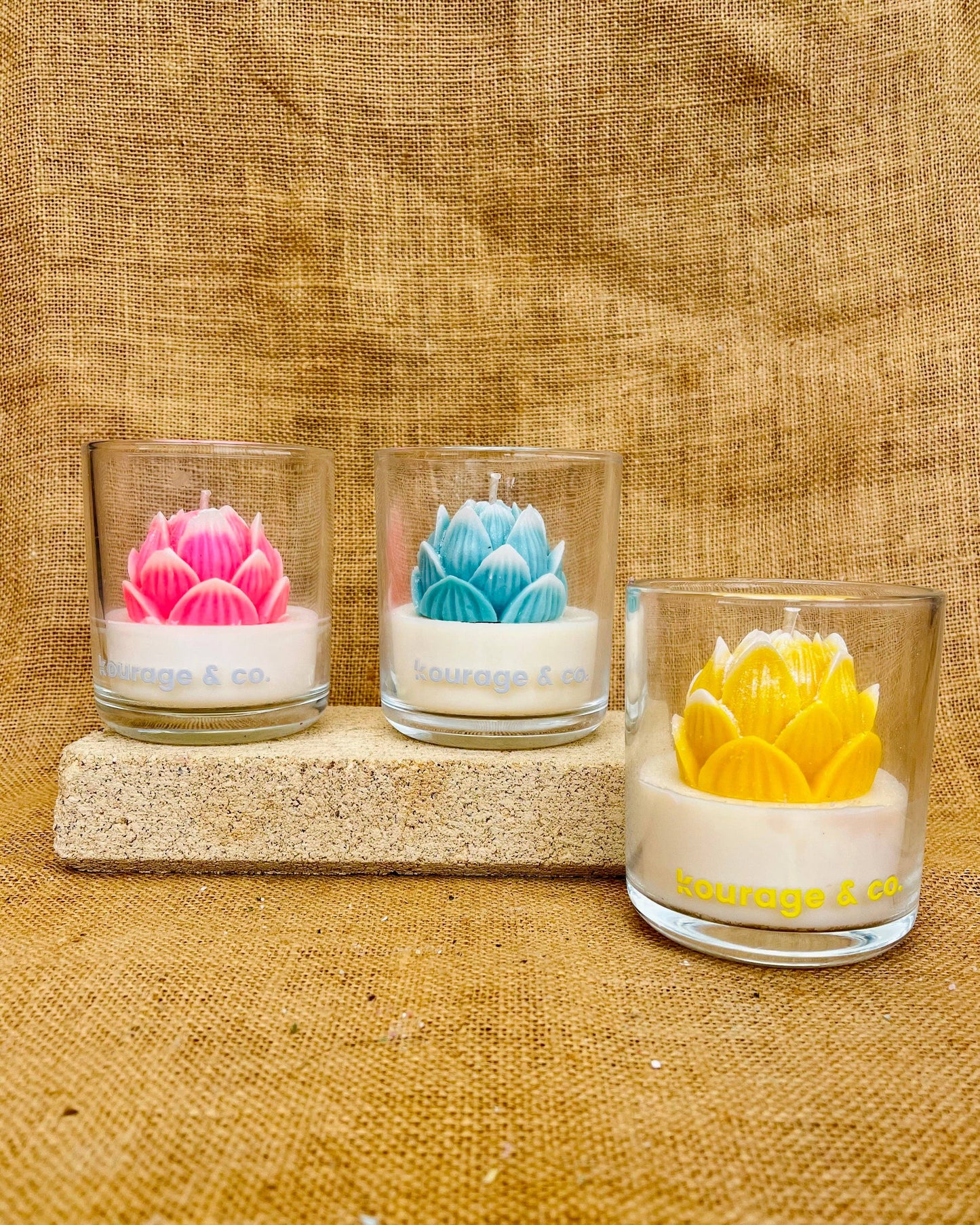 Lotus Bloom Jar: Pink