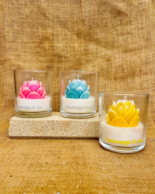 Lotus Bloom Jar: Pink
