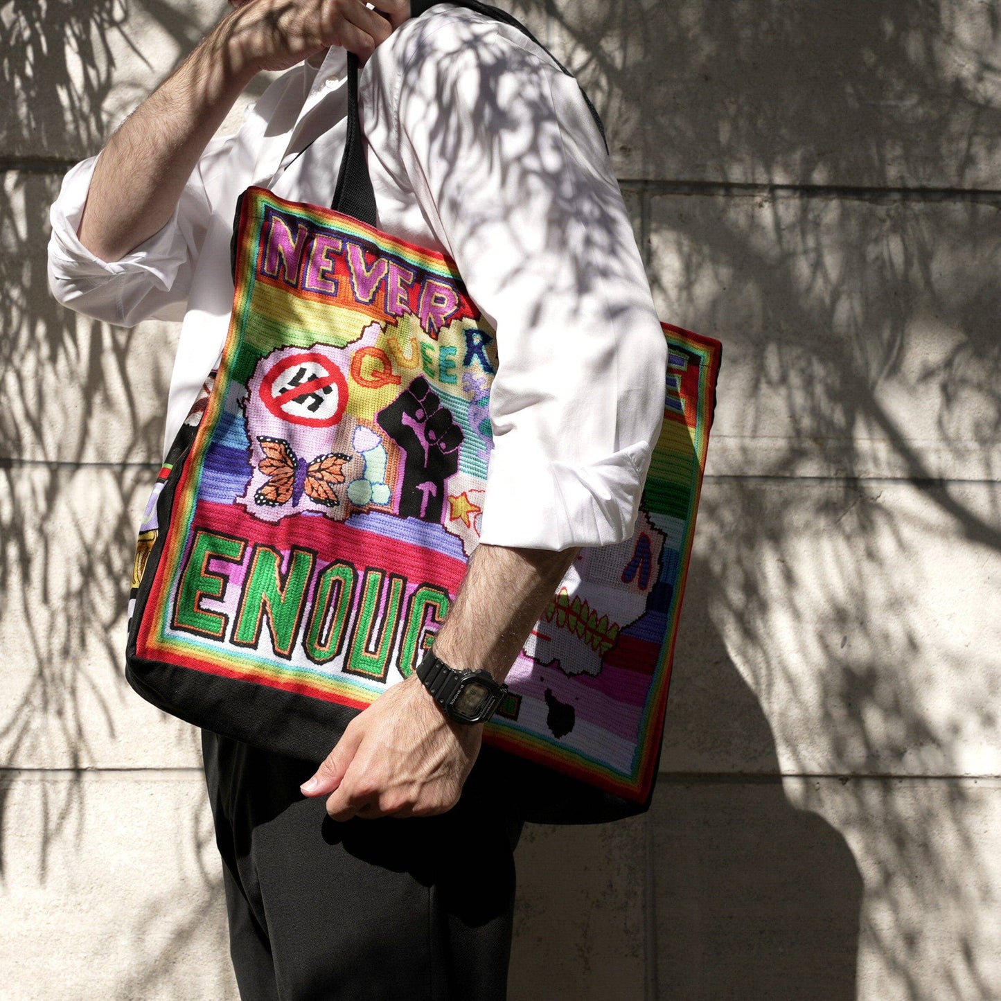 Never Be Enough Tote Bag x Paul Yore