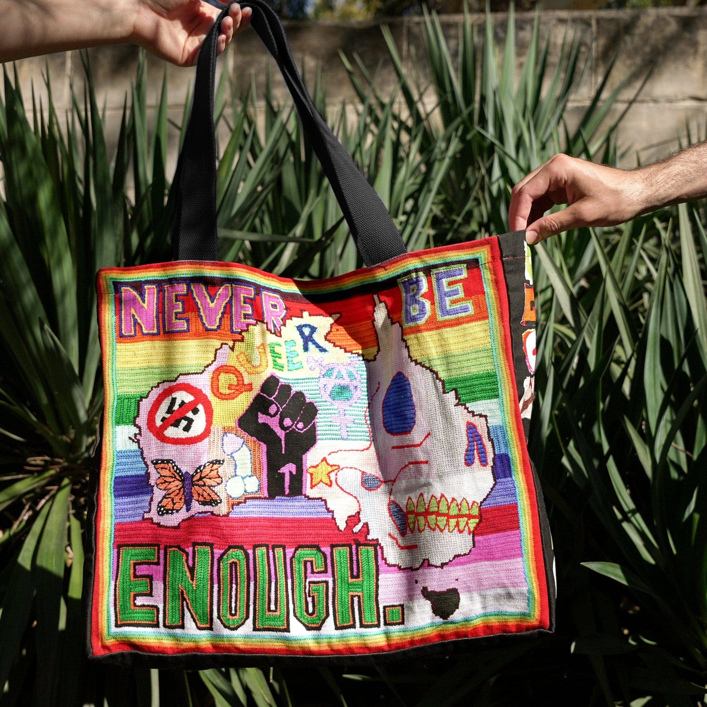 Never Be Enough Tote Bag x Paul Yore