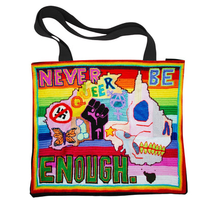Never Be Enough Tote Bag x Paul Yore