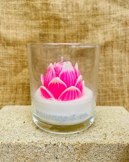 Lotus Bloom Jar: Pink