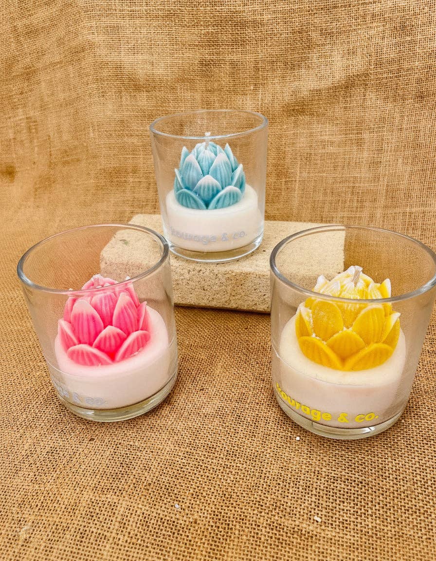 Lotus Bloom Jar: Pink