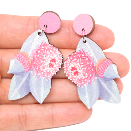 Earrings - Mottlecah Australian Wildflower