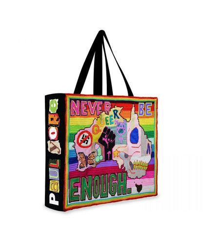 Never Be Enough Tote Bag x Paul Yore
