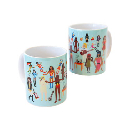 Wonder Woman's Wonderful World Mug x Kaylene Whiskey: Default